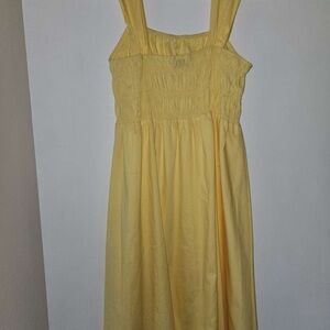 Yellow Sleeveless Dress